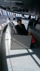 WORLD’s LARGEST, LATEST & BEST CRUISE SHIP : VIEW FROM THE BRIDGE !